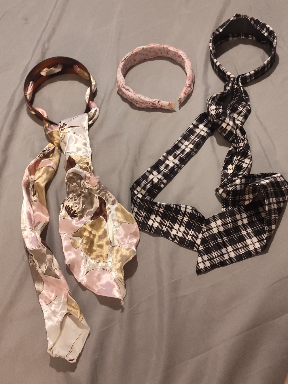 Women’s Scarf (2) & 1 Fabric Headband-